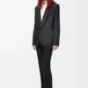 Pantalones de lana y seda Pantalones de lana y seda