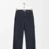 Pantalones de mezclilla con dobladillo Pantalones de mezclilla con dobladillo