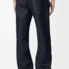 Pantalones de mezclilla con dobladillo Pantalones de mezclilla con dobladillo