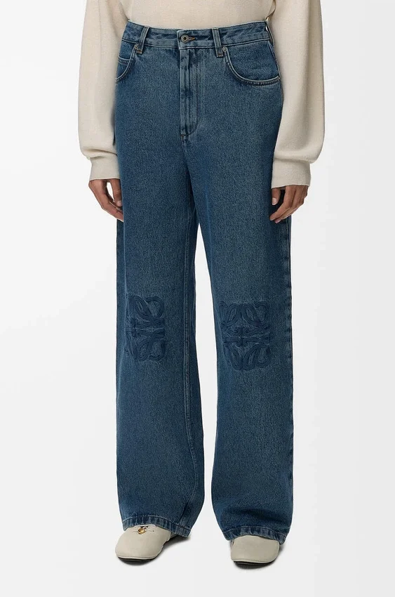 Pantalones de mezclilla holgados Anagram Pantalones de mezclilla holgados Anagram