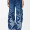 Pantalones de mezclilla tipo «Barrel» Pantalones de mezclilla tipo «Barrel»