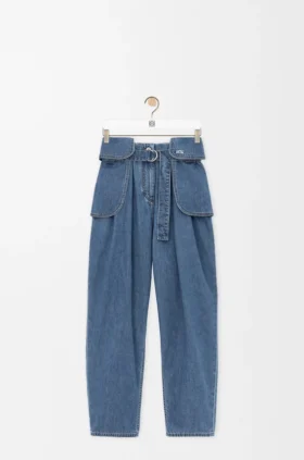 Pantalones de mezclilla tipo cargo