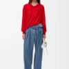 Pantalones de mezclilla tipo cargo Pantalones de mezclilla tipo cargo