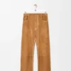 Pantalones de piel de cabra de gamuza Pantalones de piel de cabra de gamuza