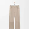 Pantalones de piel de cabra de gamuza Pantalones de piel de cabra de gamuza