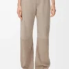Pantalones de piel de cabra de gamuza Pantalones de piel de cabra de gamuza