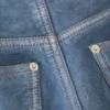 Pantalones de piel de cabra de gamuza Pantalones de piel de cabra de gamuza