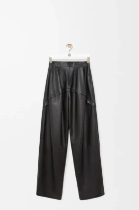 Pantalones de piel de cordero napa