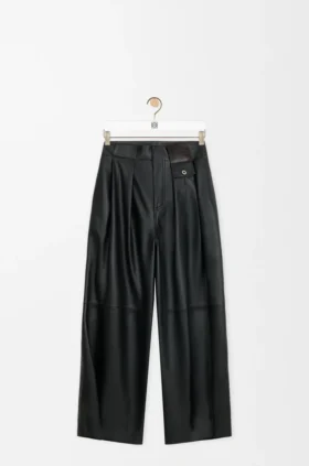 Pantalones de piel de cordero napa