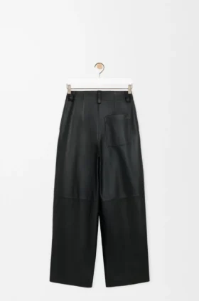 Pantalones de piel de cordero napa