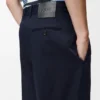 Pantalones de pierna ancha de algodón