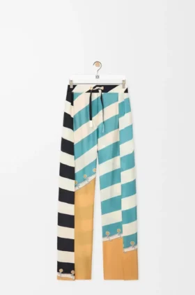 Pantalones de seda