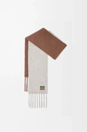 Pañuelo de mezcla de alpaca y lana