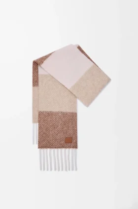 Pañuelo de mezcla de alpaca y lana