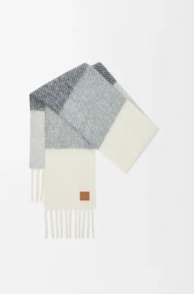 Pañuelo de mezcla de alpaca y lana