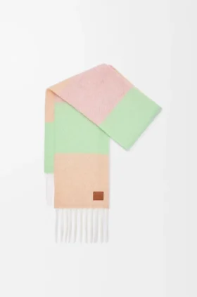 Pañuelo de mezcla de alpaca y lana