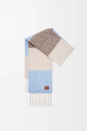 Pañuelo de mezcla de alpaca y lana