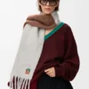 Pañuelo de mezcla de alpaca y lana Pañuelo de mezcla de alpaca y lana