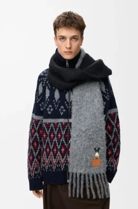 Pañuelo de mezcla de alpaca y lana