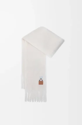 Pañuelo de mezcla de mohair y lana