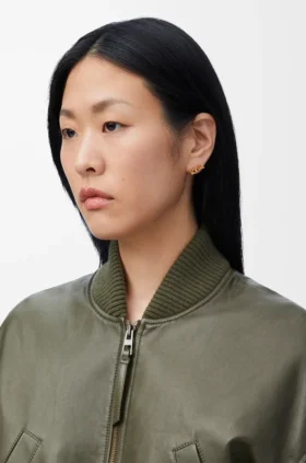 Pendiente individual loewe Graphic en plata esterlina