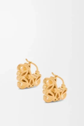 Pendientes de aro Anagram Bombé