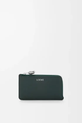 Portamonedas «Pebble» en piel de becerro con textura «Pebble»