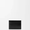 Portatarjetas Switch liso en piel de becerro granulada flexible y gamuza Portatarjetas Switch liso en piel de becerro granulada flexible y gamuza