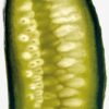 Portavelas de cera con forma de pepino Portavelas de cera con forma de pepino