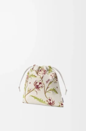 Pouches pequeñas «Artichoke» con cordón en lona