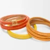 Pulsera doble «Twist» de piel de becerro Pulsera doble «Twist» de piel de becerro