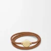 Pulsera «Pebble» de piel de becerro Pulsera «Pebble» de piel de becerro