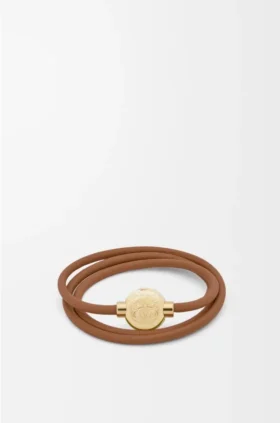 Pulsera «Pebble» de piel de becerro