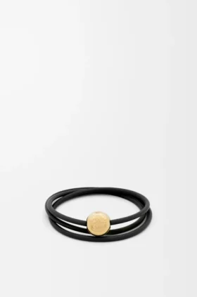 Pulsera «Pebble» de piel de becerro