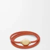 Pulsera «Pebble» de piel de becerro Pulsera «Pebble» de piel de becerro