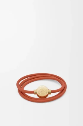 Pulsera «Pebble» de piel de becerro