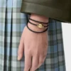 Pulsera «Pebble» de piel de becerro Pulsera «Pebble» de piel de becerro
