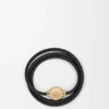 Pulsera «Pebble» de piel de becerro Pulsera «Pebble» de piel de becerro