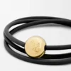 Pulsera «Pebble» de piel de becerro Pulsera «Pebble» de piel de becerro