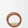 Pulsera «Pebble» de piel de becerro Pulsera «Pebble» de piel de becerro