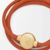 Pulsera «Pebble» de piel de becerro Pulsera «Pebble» de piel de becerro