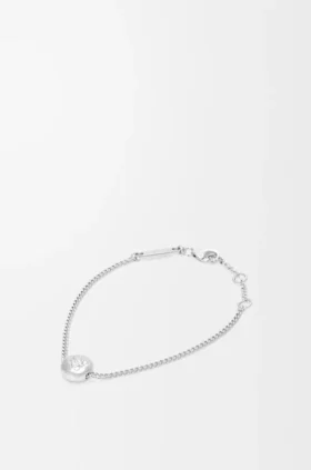 Pulsera «Pebble» en plata de ley