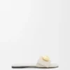 Sandalia «Pebble» en piel de becerro suave Sandalia «Pebble» en piel de becerro suave