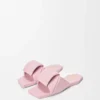 Sandalia tipo «Origami» en piel de cordero