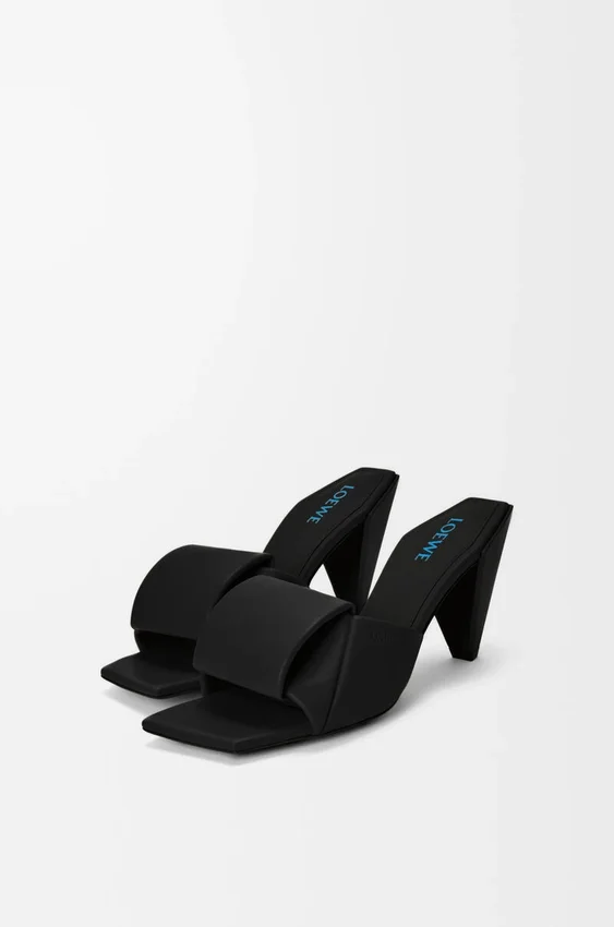 Sandalia tipo «Origami» en piel de cordero