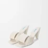 Sandalia tipo «Origami» en piel de cordero Sandalia tipo «Origami» en piel de cordero