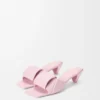 Sandalia tipo «Origami» en piel de cordero