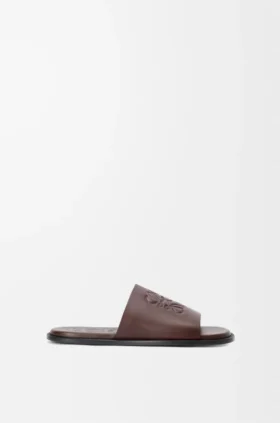 Sandalias Flex Anagram de piel de becerro suave