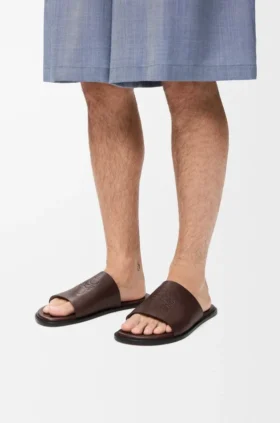 Sandalias Flex Anagram de piel de becerro suave