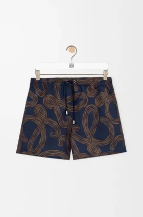 Shorts de baño de tejido técnico